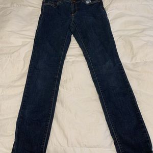 navy blue jeans